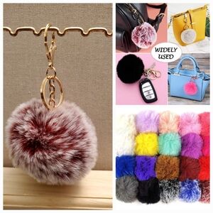 Cute Fashion Faux-Fur Puff Ball